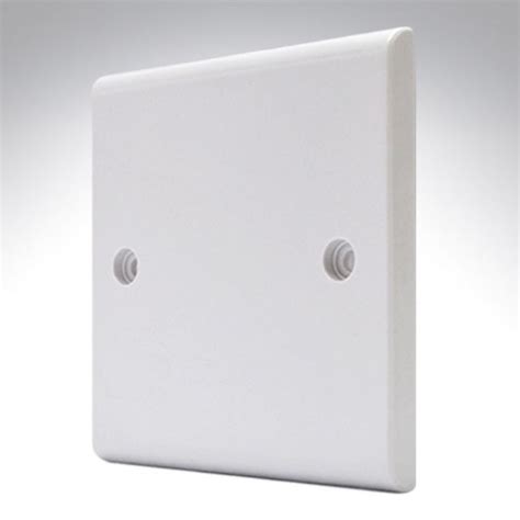 blank box electrical|blanking plate with cable outlet.